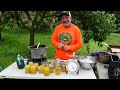 Making Mango Jam Under A Mango Tree