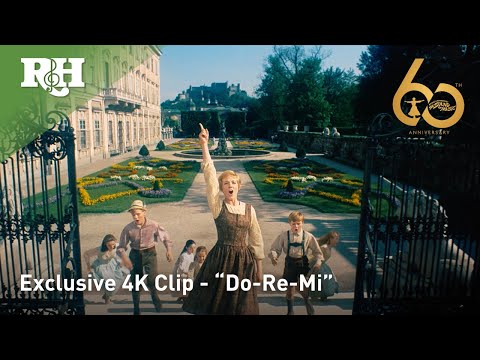 "Do-Re-Mi" in 4K | 60th Anniversary of The Sound of Music