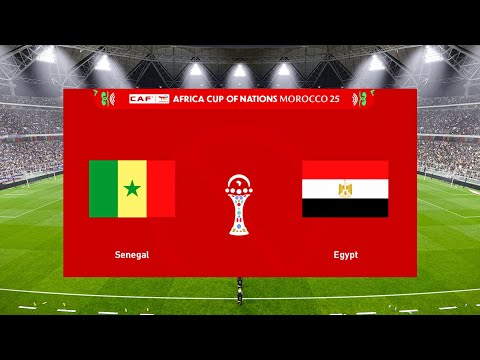 SENEGAL vs EGYPT - AFCON Semi-finals 14 Jan 2026 | Full Match Gameplay