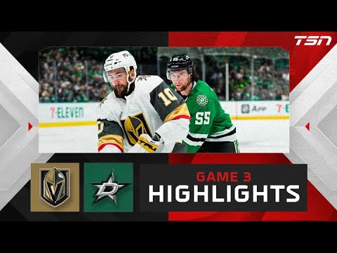 HIGHLIGHTS: Game 3 -- Vegas Golden Knights vs. Dallas Stars