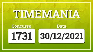 Capa de TIMEMANIA 1731