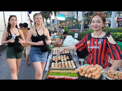 Unbelievable CAMBODIAN Street Food Tour 2026 - Sunday Walk at Riverside Food Market, Phnom Penh