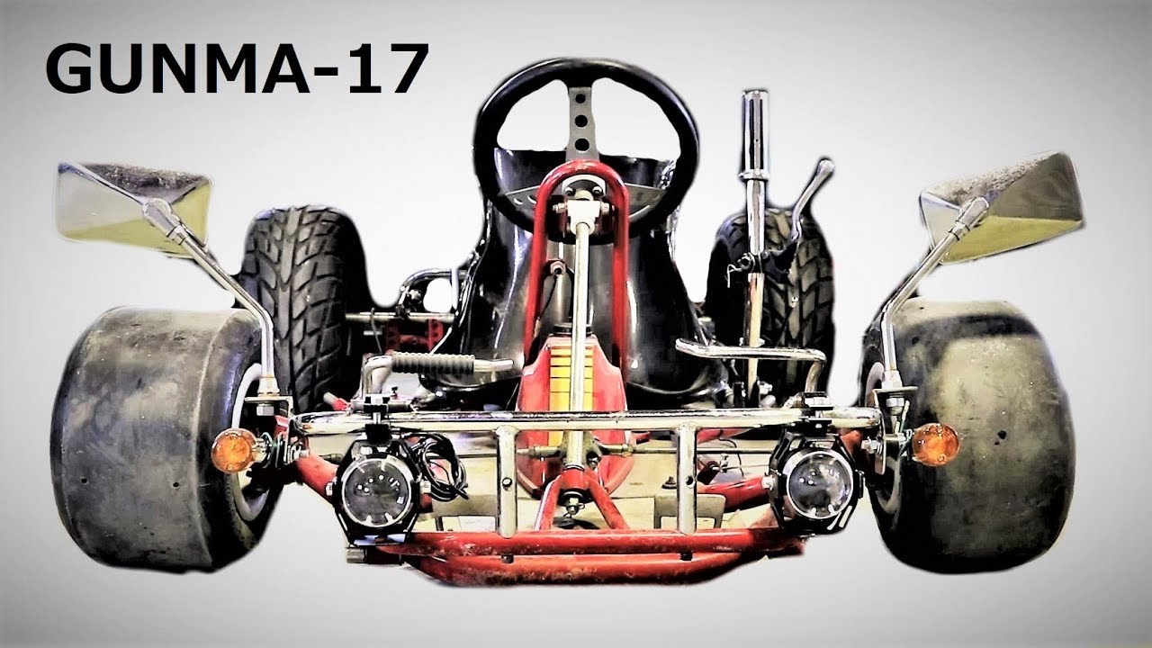 公道走行可のカートを作る part5 タンク&塗装