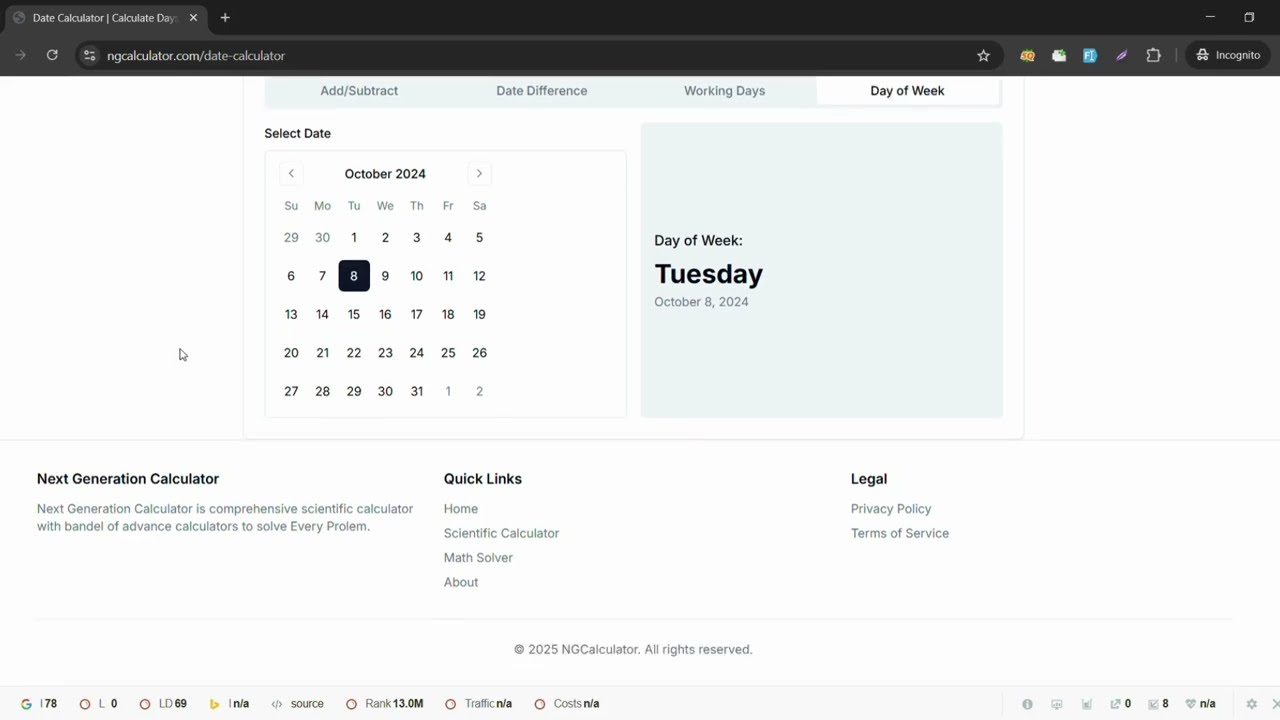 Date Calculator – Calculate Days Between Dates Easily