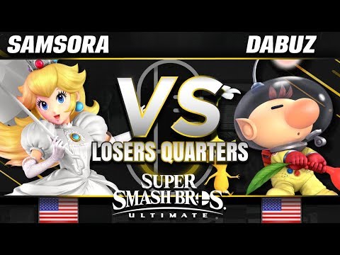 eU | Samsora (Peach) vs GRV | Dabuz (Olimar) - Ultimate Losers Quarters - SC United