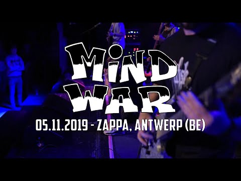 MINDWAR @ Zappa, Antwerp (05.11.2019) - MULTICAM - FULL SET