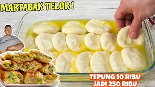 Download lagu ANTI RIBET 😍😍😍 MODAL TEPUNG 10 RIBU JADI 250 RIBU‼️ RESEP MARTABAK TELUR MINI LENGKAP🥰 mp3