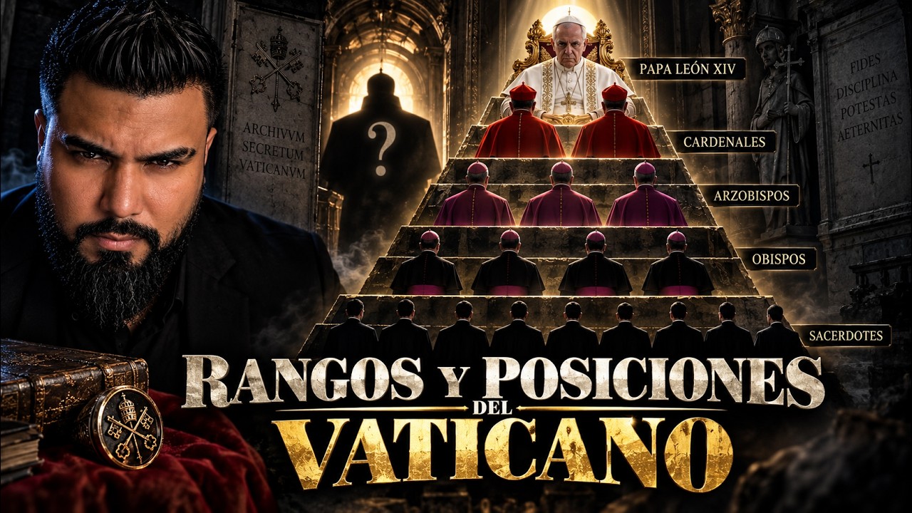 Rangos y posiciones de la iglesia Católica explicados por primera vez. El SECRETO del VATICANO