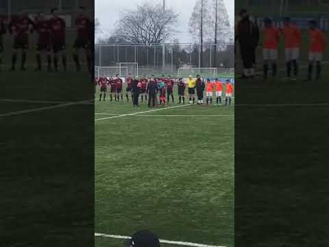 Michael Smits 250 wedstrijden bij het eerste