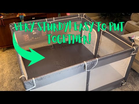 TODALE Baby Playpen for Toddler, Large Baby Playard (Assemble and Review)