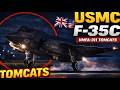 USMC VMFA-311 F-35C Land in UK  FIRST EVER Arrival at  RAF Lakenheath