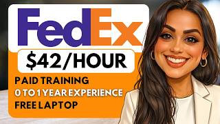 FedEx Hiring Remote Jobs! Little Experience Entry Level Remote Work From Home Jobs 2026