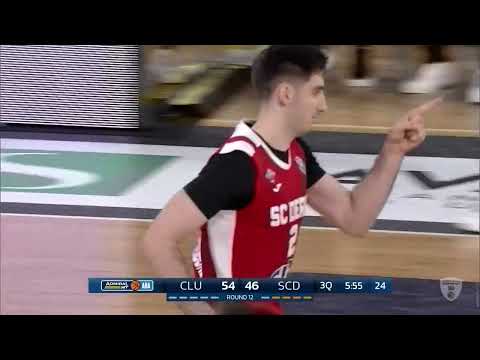 AdmiralBet ABA League 2025/26, highlights, Round 12: U-BT Cluj-Napoca - SC Derby (26.12.2025)