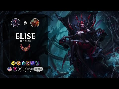 Elise Jungle vs Wukong - NA Grandmaster Patch 13.1