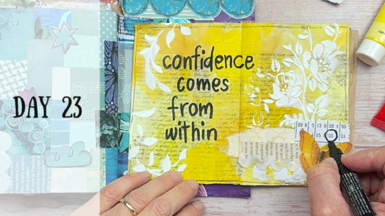 Day 23 : Anything Goes April | 30 Days of Mixed Media Practice