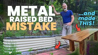 Garden Disaster REBOOT with Metal Raised Beds