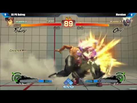 [EVO 2013 SSFIV AE] EG PR Balrog (Fei Long) vs Merukon (Oni)