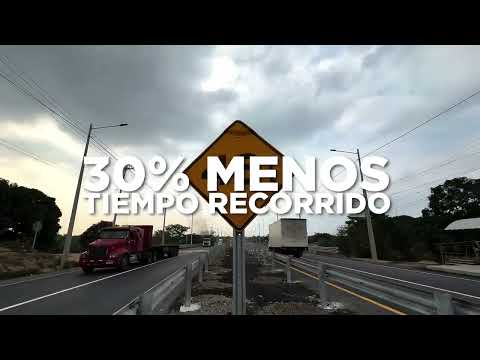 La Prefectura del Guayas transformó por completo la vía Nobol–La Cadena.