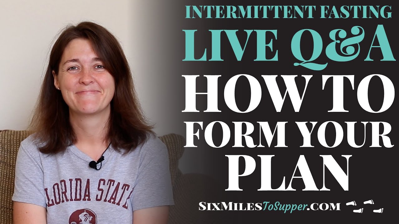 Intermittent Fasting Live Q&A with Kayla who lost 80 pounds with intermittent fasting