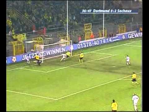 2003/2004 UEFA 1/32a Dortmund-Sochaux: 2-2