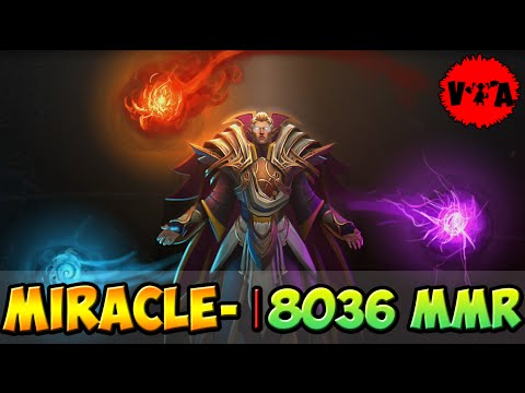 Dota 2 - Miracle- 8036 MMR Plays Party | Invoker | vol #4