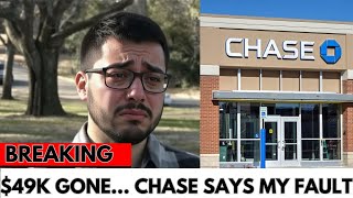 I Followed Chase’s Instructions and Lost $49,000 | Banking Impostor Scam