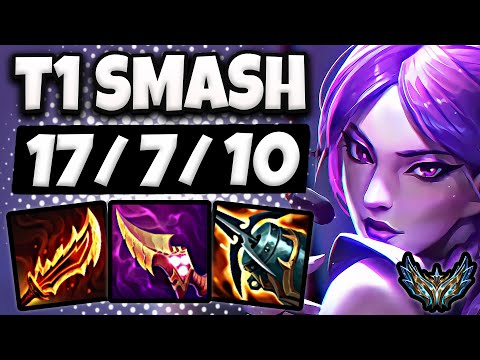 T1 Smash Kaisa vs Jinx [ ADC ] Korea Challenger 1446 LP | Patch 25.19
