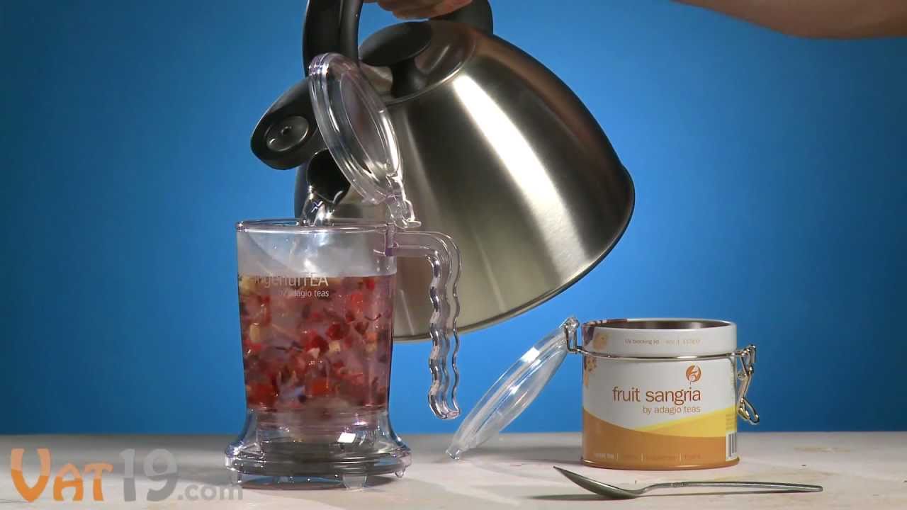 IngenuiTea Loose Leaf Tea Teapot (16 oz)