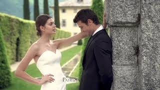 Abito da sposa in raso linea a sirena