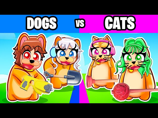 CATS vs DOGS in Party Animals With MY CRAZY FAN GIRLS... SDDEFAULT Thumbnail
