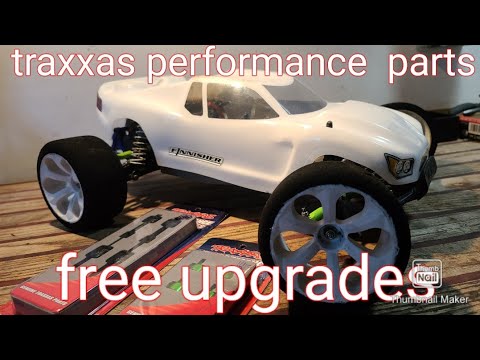 traxxas rustler 2wd performance parts plus dirt cheap/free upgrades