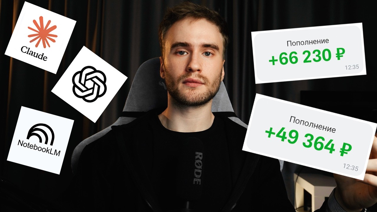 YouTube: Как заработать школьнику используя ИИ