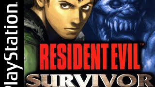 Resident Evil Survivor (PS1/2000) Gameplay 1/3 4K