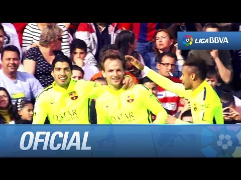 Aferrados a La Liga: Granada CF (1-3) FC Barcelona