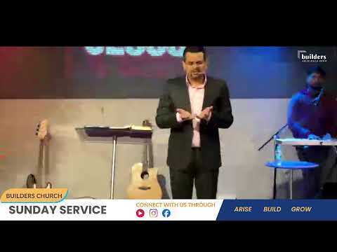 SUNDAY SERVICE || PS Anthony Haric @builderschurchindia  || LIVE 🔴