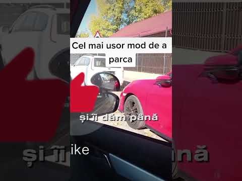 Parcarea laterala din 2 miscari #scoaladesoferi #scoaladesofericutieautomata #drivesafely