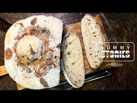 PAN GALLEGO. A great sourdough bread. Recipe and technology. #bread #sourdough #pangallego