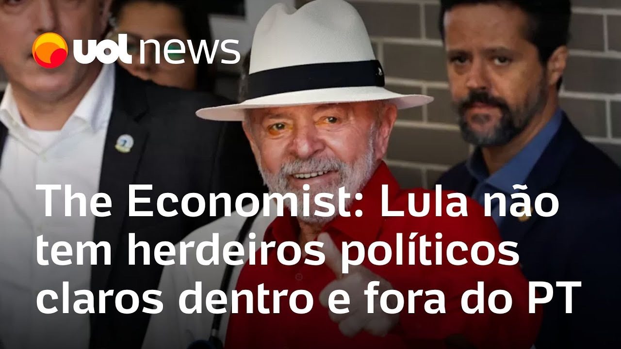 Lula não tem herdeiros políticos claros dentro e fora do PT, diz revista The Economist