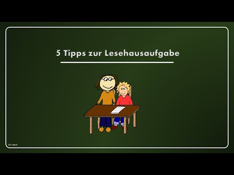 LernBox Online - 1. Klasse - Deutsch - 5 Tipps zur Lesehausaufgabe