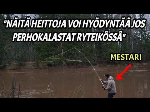 Perhonheittotaidot uudelle tasolle | Miten kahden käden perhovavalla heitetään?