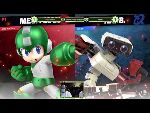 NBA 08 Loser's Finals - vSlash Snacc (MegaMan) Vs  Prado (R.O.B) Smash Ultimate