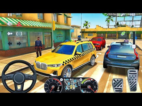 BMW X7 Uber Driving In Miami: Taxi Sim 2020 🚖🤩 Car Game Android Gameplay