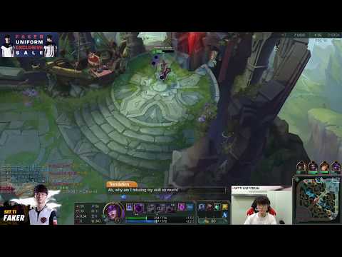 SKT T1 Faker Syndra vs Azir mid Pre Season 8 HD