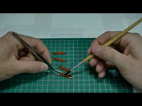 CUBIERTA 45- Como colocar piezas varias en cubierta 3. POLARIS - Modelismo Naval