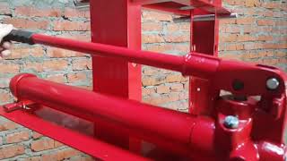 Пресс гидравлический ручной 20 тонн Армада TLF61220, напольный, гаражный