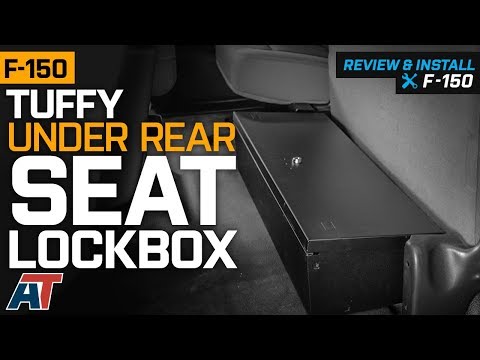 2009-2014 F150 Tuffy Under Rear Seat Lockbox SuperCab Review & Install