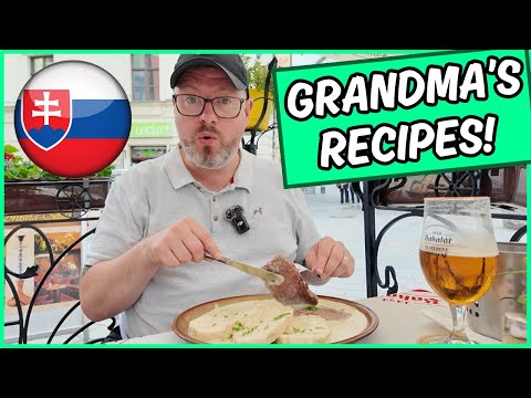 I Review TRADITIONAL FOOD in SLOVAKIA!