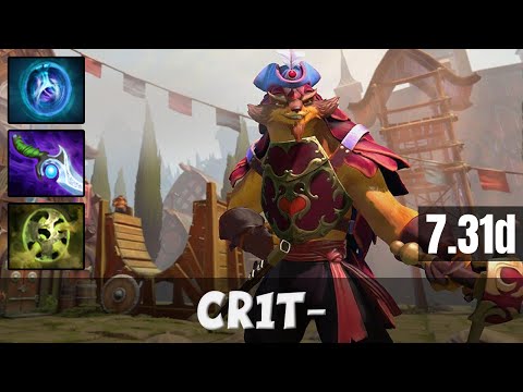 CR1T- Pangolier MID LANE Gameplay | Dota 2 Full Game