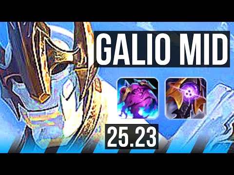 GALIO vs FIZZ (MID) | KR Master | 25.23