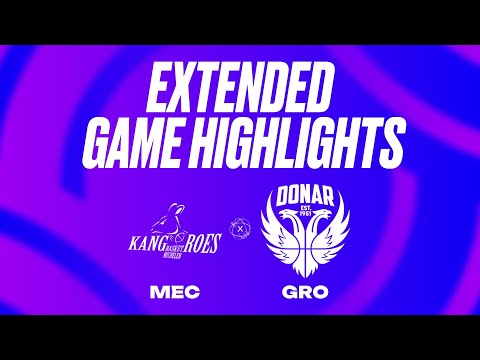 Kangoeroes Basket Mechelen vs. Donar Groningen Extended Game Highlights